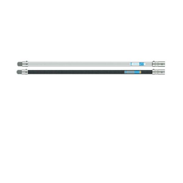 Asta telescopica fissa pneumatica in carbonio 181-317,5cm